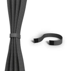 Shadow Comfort Buitengordijnen 137 x 220 cm carbon black per 2 stuks