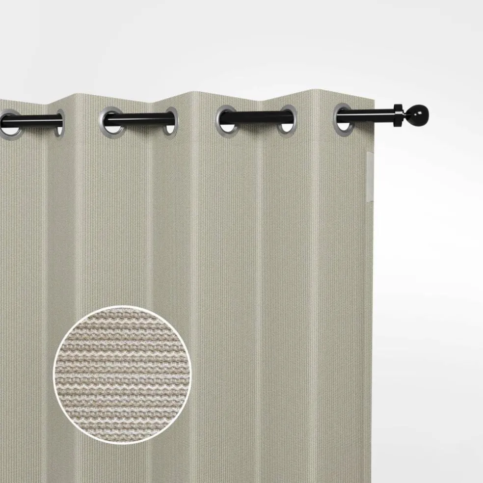 Shadow Comfort Buitengordijnen 137 x 220 cm sahara sand per 2 stuks