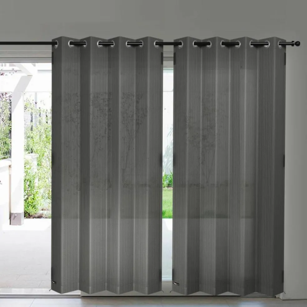 Shadow Comfort Buitengordijnen 137 x 220 cm cool grey per 2 stuks