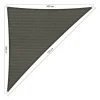 Shadow Comfort  Driehoek schaduwdoek 500 x 500 x 710 cm cool grey