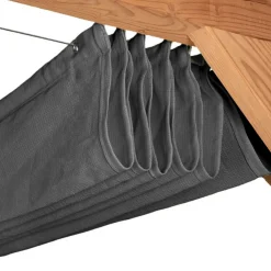 Shadow Comfort  Harmonica schaduwdoek beschermhoes 370 cm