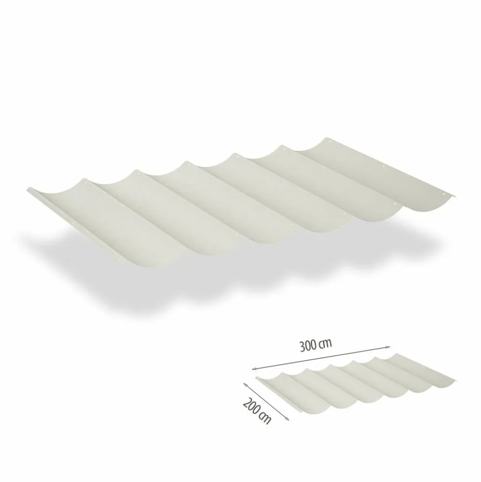 Shadow Comfort Harmonica schaduwdoek 200 x 300 cm sahara sand