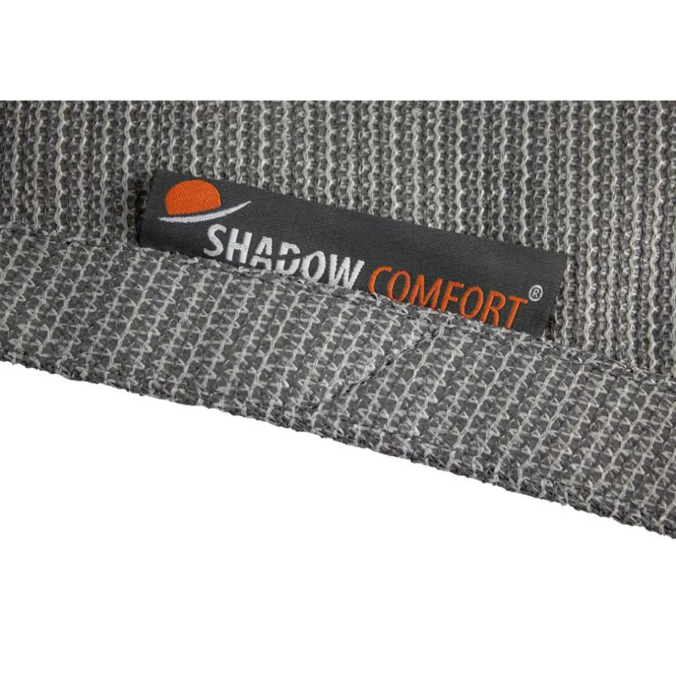 Shadow Comfort Rechthoek schaduwdoek 300 x 400 cm cool grey