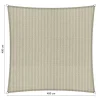 Shadow Comfort  Waterdicht vierkant schaduwdoek 400 x 400 cm sand