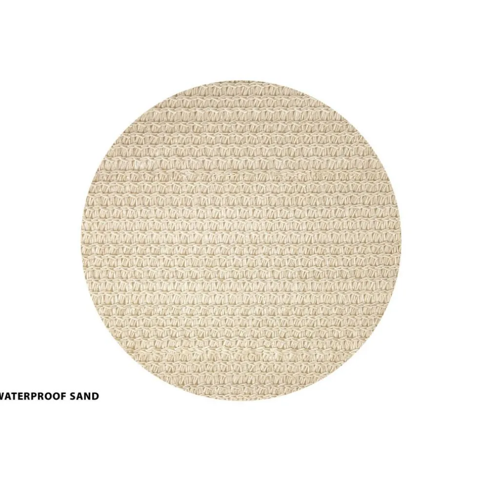 Shadow Comfort Waterdicht vierkant schaduwdoek 400 x 400 cm sand