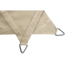 Shadow Comfort  Waterdicht driehoek schaduwdoek 400 x 400 x 400  cm sand