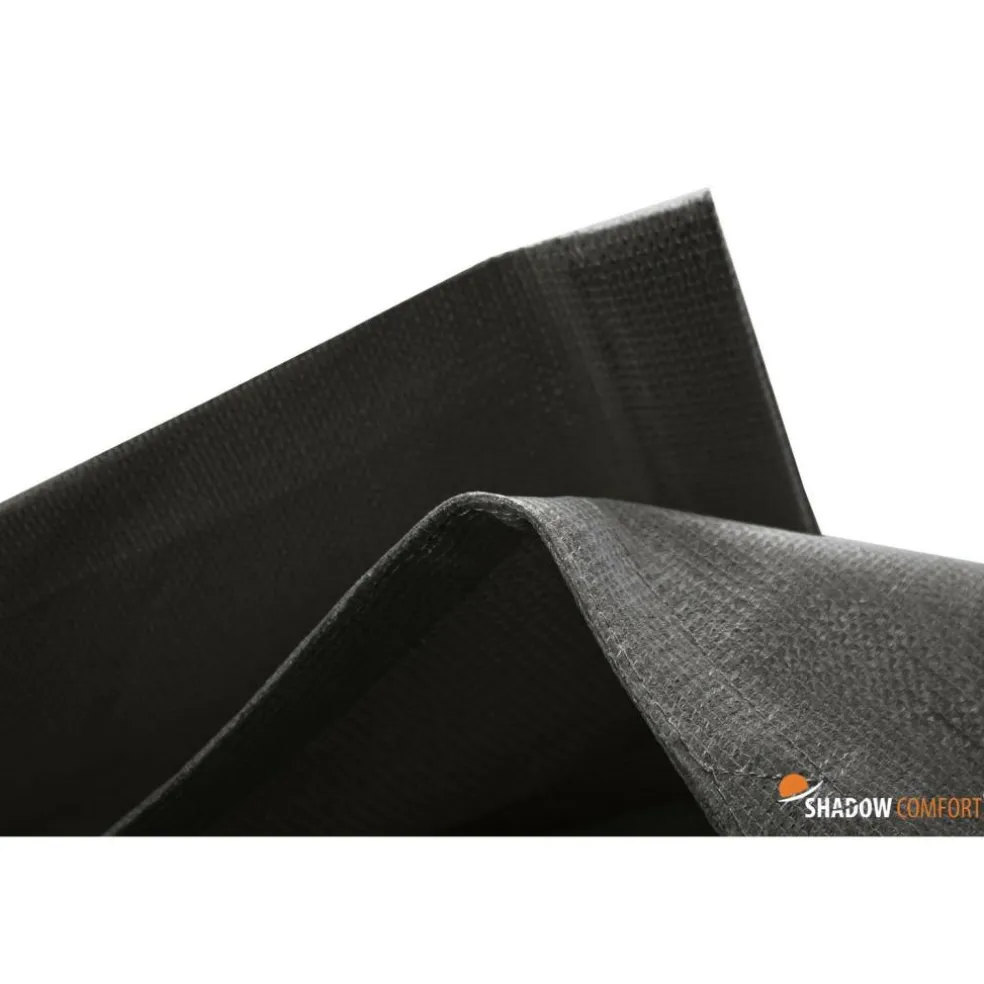 Shadow Comfort Waterdicht vierkant schaduwdoek 400 x 400 cm grey