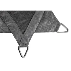 Shadow Comfort  Waterdicht vierkant schaduwdoek 300 x 300 cm grey