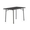 Sieger Campingtafel antraciet 115 x 70 cm