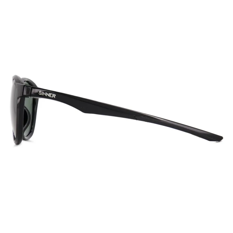 Sinner Clusia zonnebril green oil shiny black matte black