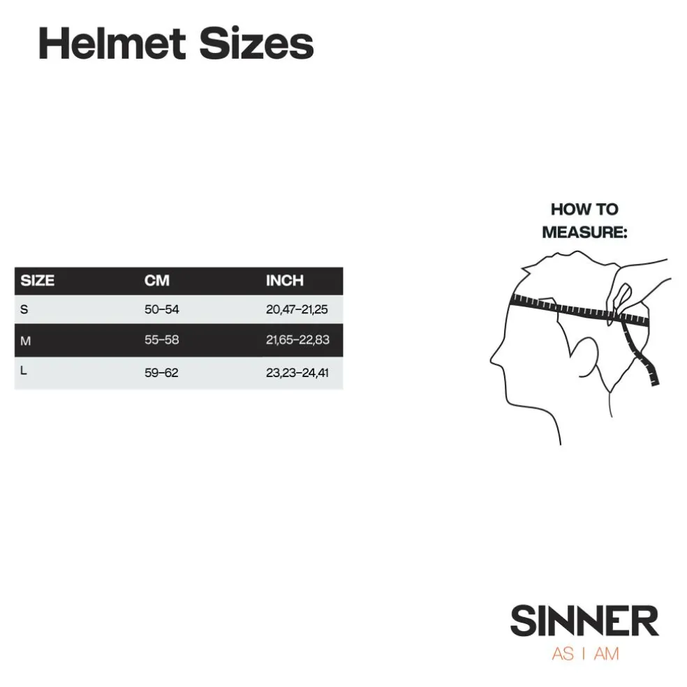 Sinner CREST skihelm black