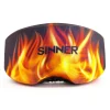 Sinner Skibrillenhoes flame