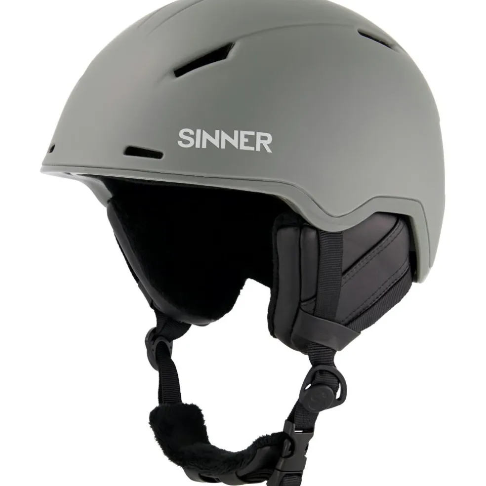 Sinner SNOWMASS skihelm moss green