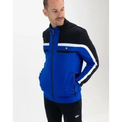 Sjeng Sports  Amar trainingsjack heren blue neon
