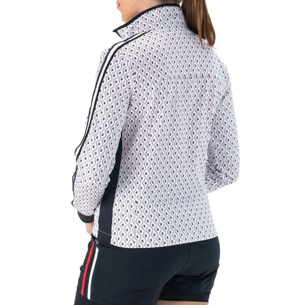 Sjeng Sports Fea trainingsjack dames real white