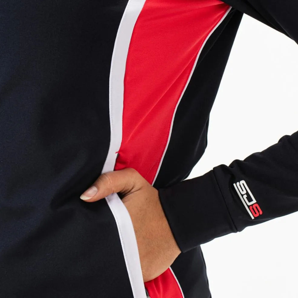 Sjeng Sports Feyza trainingsjack dames dark blue