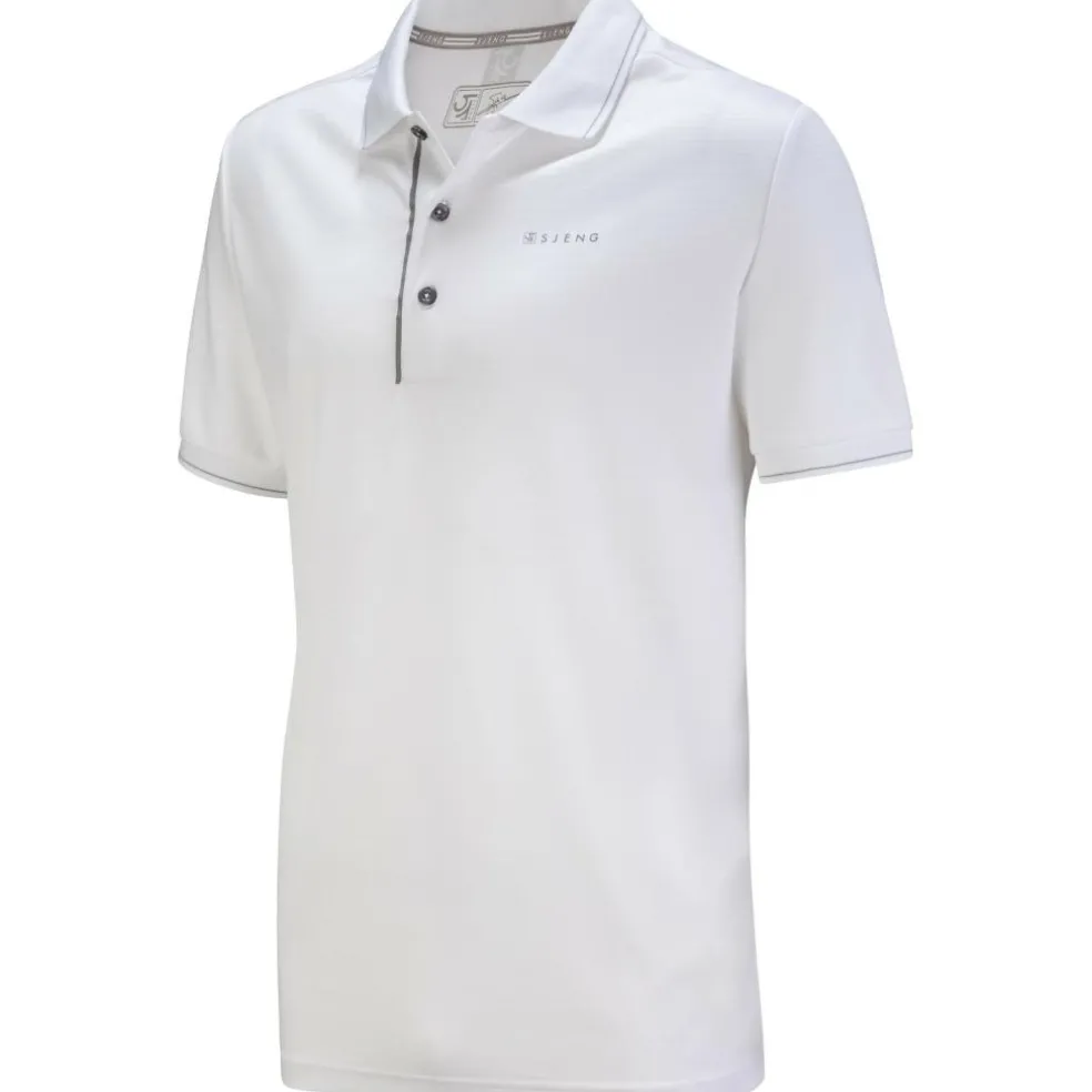 Sjeng Sports Grand polo heren real white