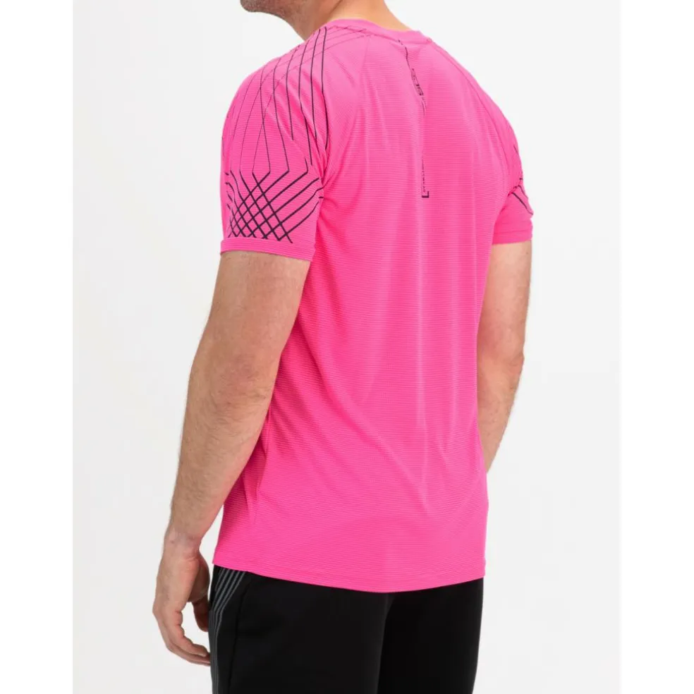 Sjeng Sports Sancho tennisshirt heren pink glo