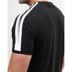 Sjeng Sports Sinclair tennisshirt heren black melange
