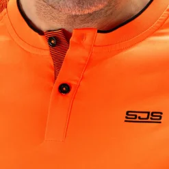 Sjeng Sports Valley polo heren shocking orange