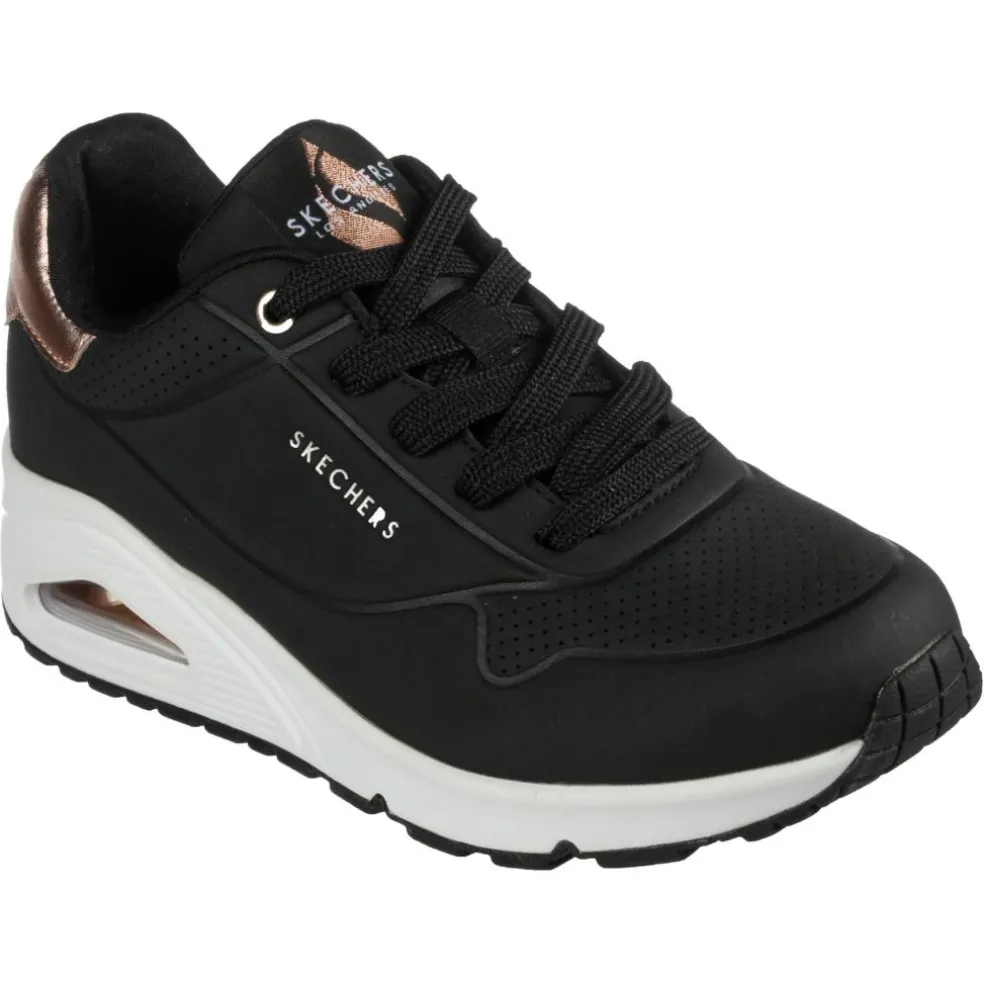 Skechers Uno - Golden Air schoenen dames zwart