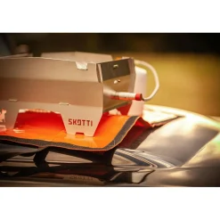 SKOTTI Grill gasbarbecue silver