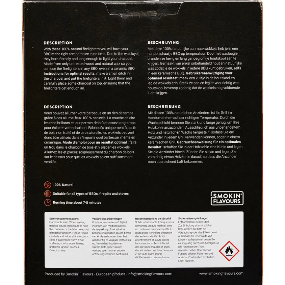 Smokin' Flavours aanmaakwokkels 1 kg