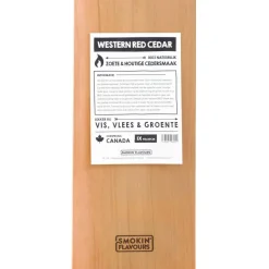 Smokin' Flavours  Cederhouten rookplank 45 x 20 cm