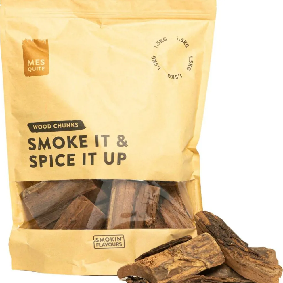Smokin' Flavours chunks mesquite 1,5 kg mesquite