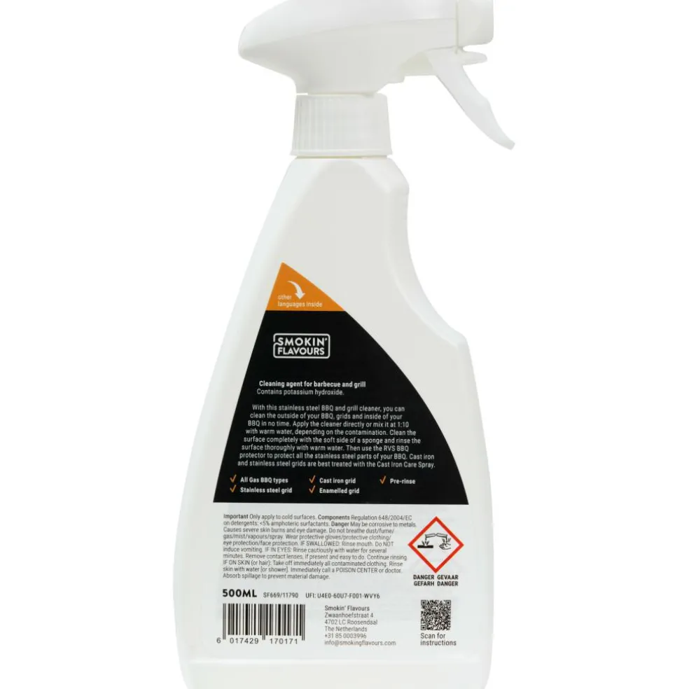 Smokin' Flavours Gas BBQ & Grillreiniger 500 ml
