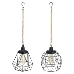 Solar Lantaarn metaal assorti