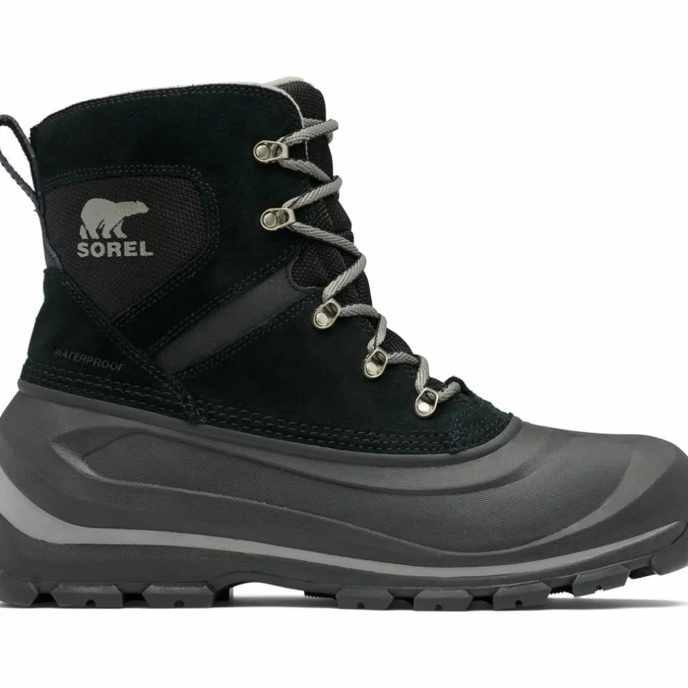 Sorel Buxton Lace snowboots heren black quarry