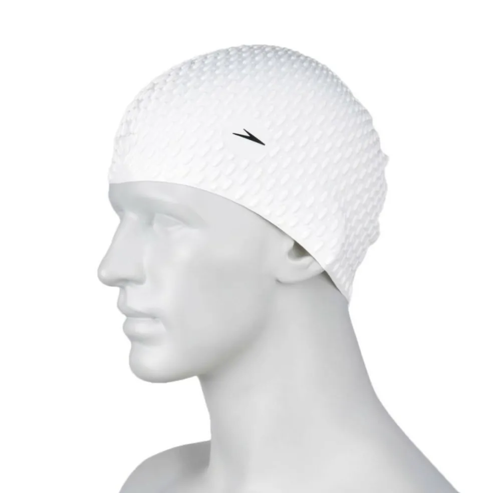 Speedo Bubble Cap badmuts white