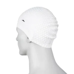 Speedo Bubble Cap badmuts white