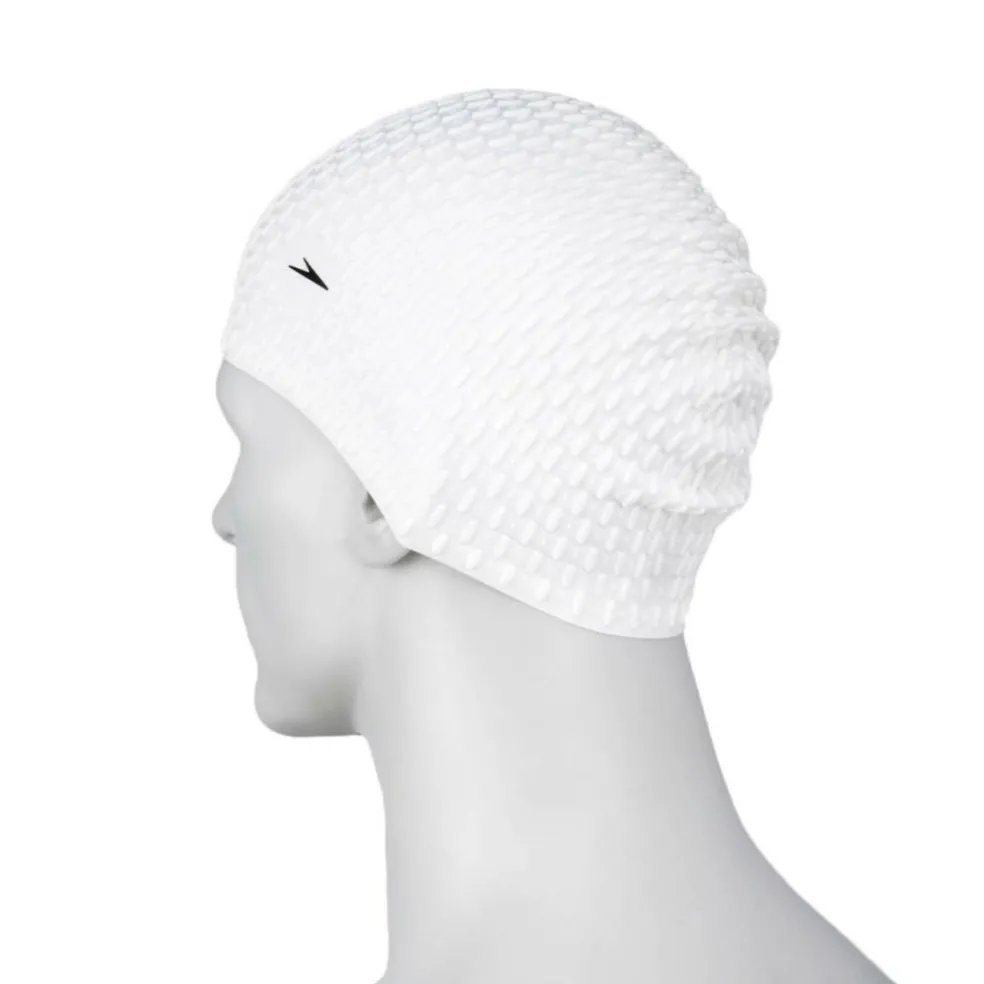 Speedo Bubble Cap badmuts white