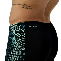Speedo Endurance+ MAX Tech Panel Jammer zwemboxer heren black turquoise