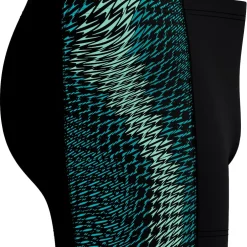 Speedo Endurance+ MAX Tech Panel zwemboxer heren black turquoise