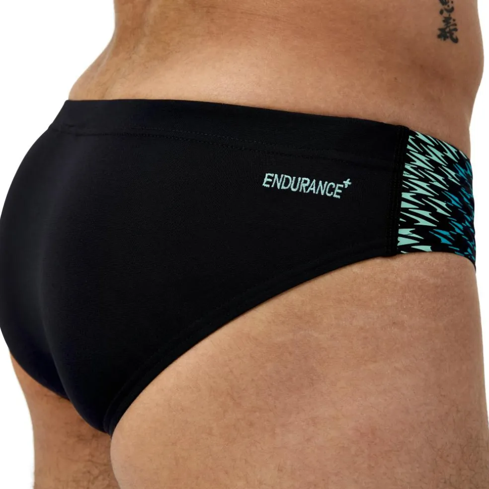 Speedo Endurance+ MAX Tech Panel zwemboxer heren black green