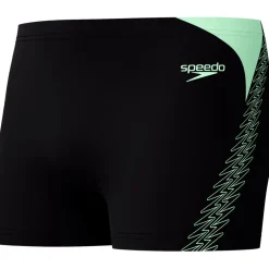 Speedo Hyperboom Splice zwemboxer heren black green
