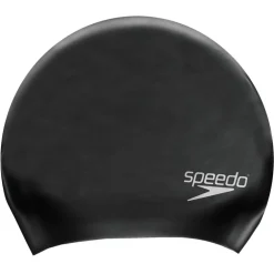 Speedo Long Hair badmuts black