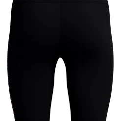 Speedo Medley Logo Jammer zwemboxer heren black orange