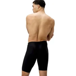 Speedo Medley Logo Jammer zwemboxer heren black orange