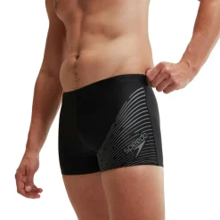 Speedo Medley Logo zwemboxer heren grey black