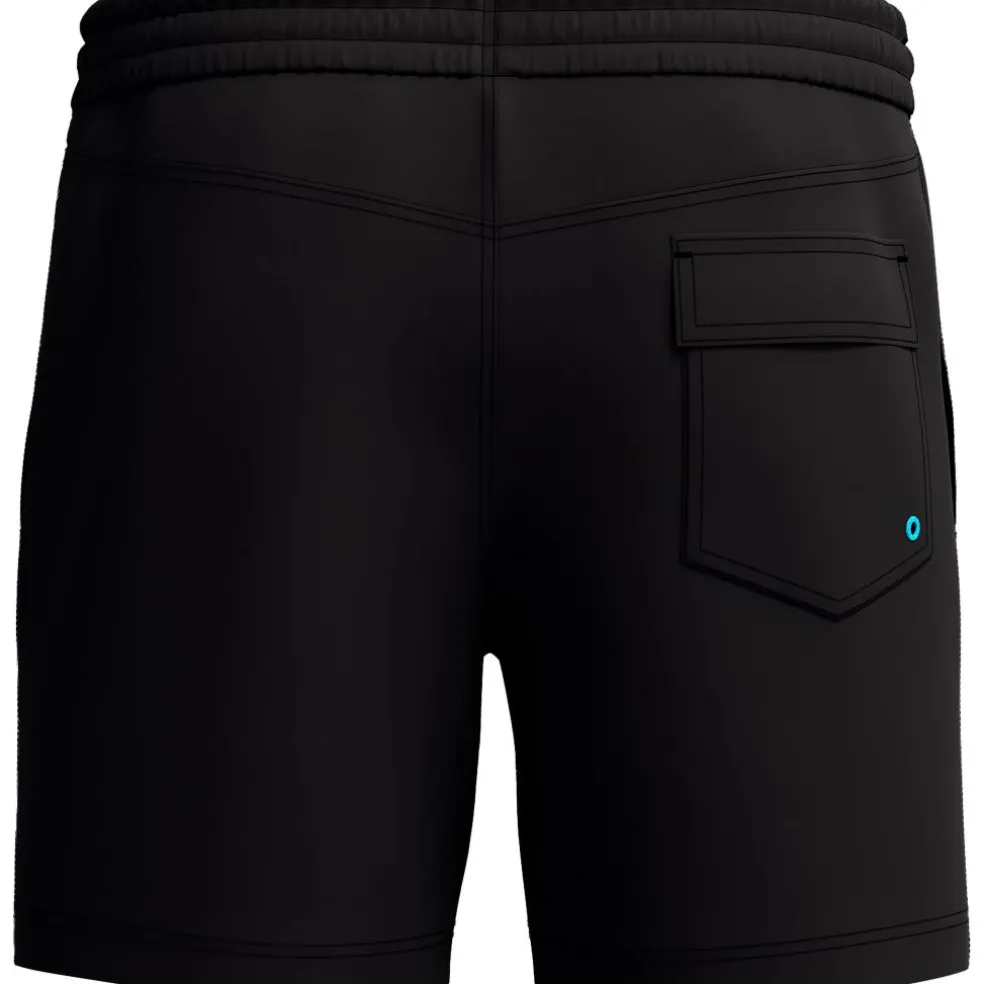 Speedo Medley Logo zwembroek heren black neon coral