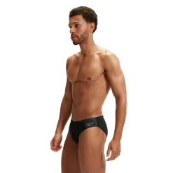 Speedo Medley Logo zwemslip heren black grey