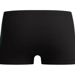 Speedo Plastisol Placement zwemboxer junior black green