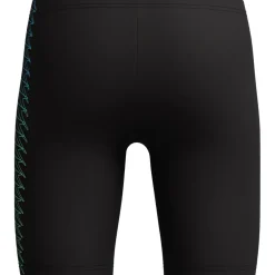 Speedo Plastisol Placement Jammer zwemboxer junior black green