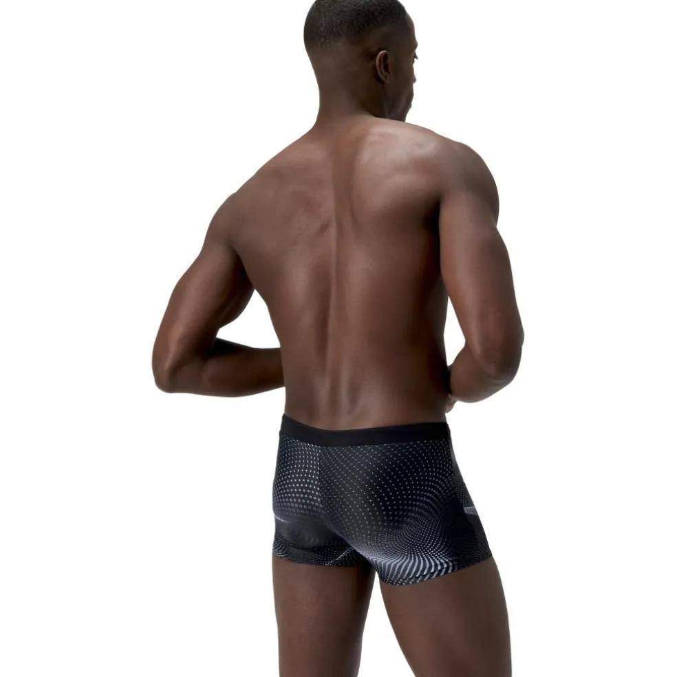 Speedo Valmilton Allover zwemboxer heren black grey