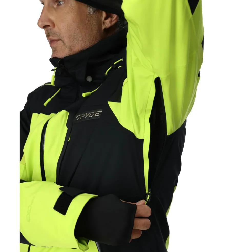 Spyder Leader winterjas heren lime