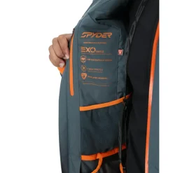 Spyder Leader winterjas heren slate blue